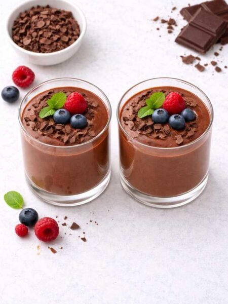 Vegane Schokoladen-Mousse – cremig, luftig & einfach
