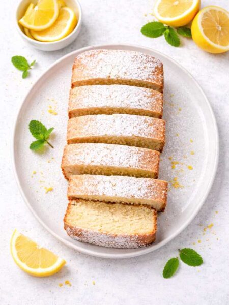 Veganer Zitronenkuchen – saftig, einfach & schnell gebackenVeganer Zitronenkuchen – saftig, einfach & schnell gebacken