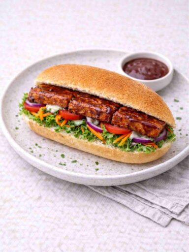 BBQ-Tofu-Sandwich
