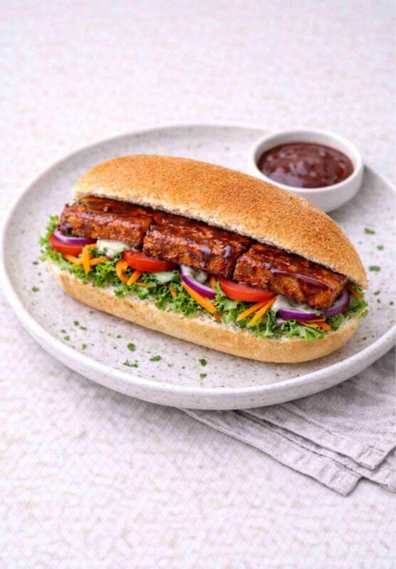 BBQ-Tofu-Sandwich