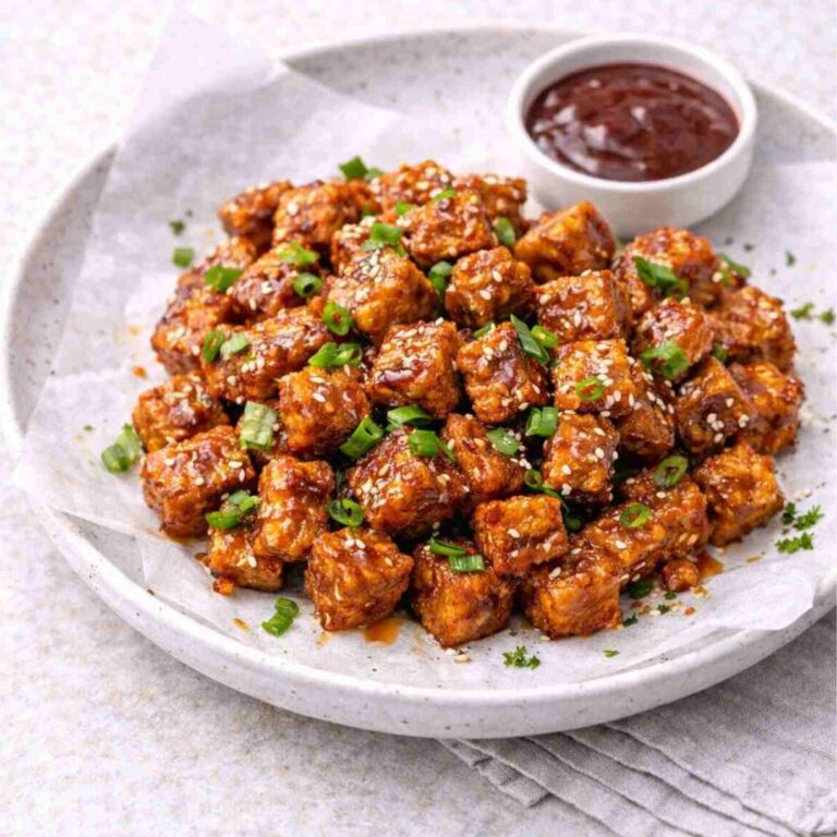 Koreanischer Crispy-Tofu – Knuspriger Tofu mit süß-scharfer Sauce