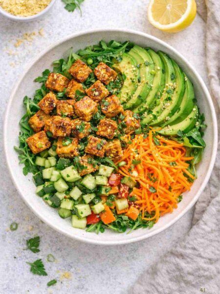 Avocado-Tofu-Bowl