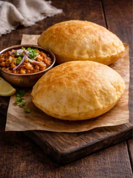 Bhatura – Original indisches frittiertes Fladenbrot einfach selber machen