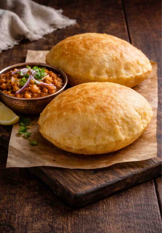 Bhatura – Original indisches frittiertes Fladenbrot einfach selber machen