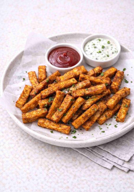 Knusprige Tofu-Fries – Einfaches Rezept aus dem Ofen