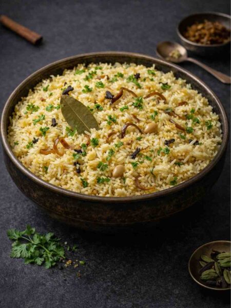Ghee Rice – Aromatischer indischer Basmatireis mit Ghee