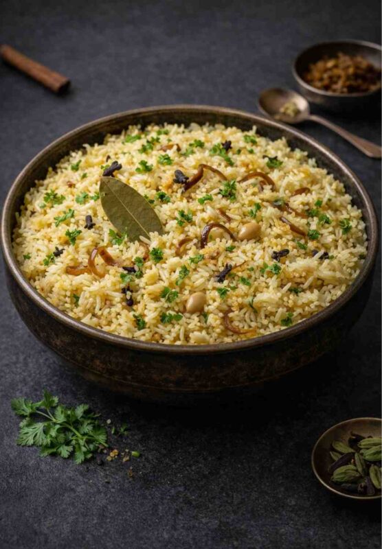 Ghee Rice – Aromatischer indischer Basmatireis mit Ghee