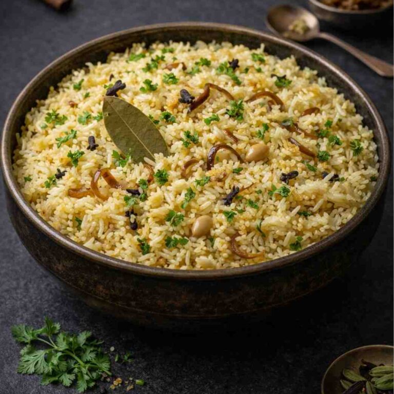 Ghee Rice – Aromatischer indischer Basmatireis mit Ghee