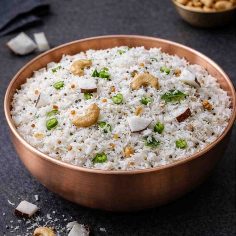 Kokosnussreis – Aromatischer indischer Reis mit Kokos einfach zubereiten