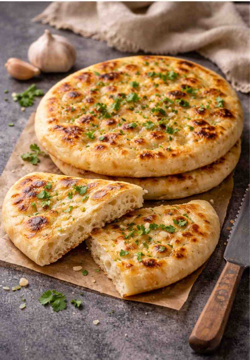 Kulcha – Original indisches Fladenbrot einfach selber machen