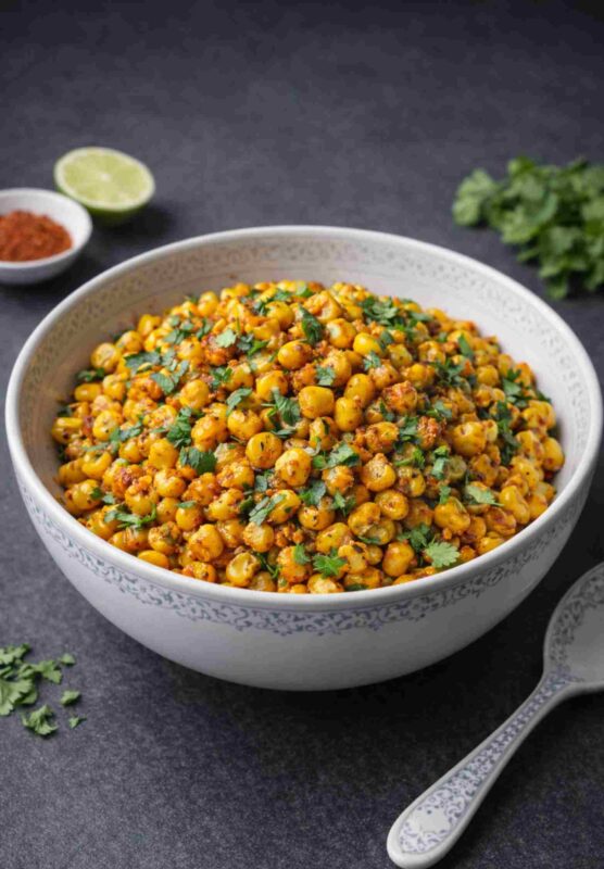 Masala Corn – Würziger indischer Mais-Snack in nur 15 Minuten