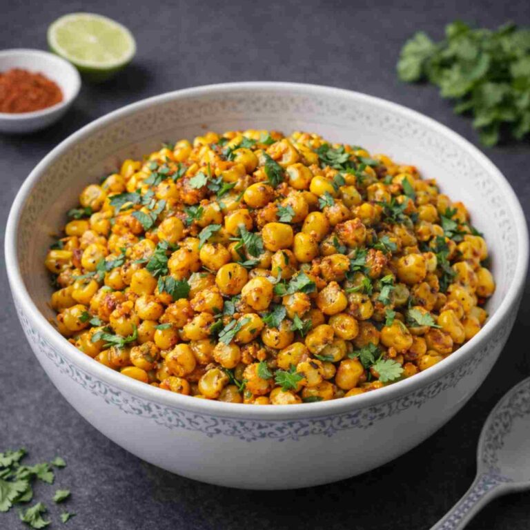 Masala Corn – Würziger indischer Mais-Snack in nur 15 Minuten