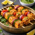 Paneer Tikka – Original indisches Grillrezept mit würziger Joghurt-Marinade