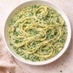 Spaghetti mit cremiger Spinat-Tofu-Soße – Einfach & Vegan