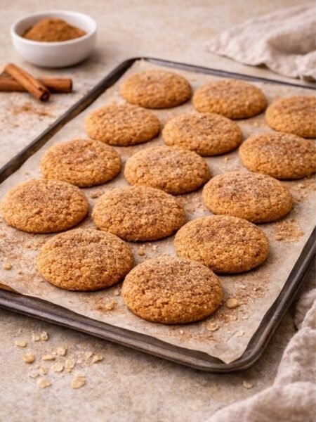 Vegane Dinkelkekse mit Zimt – Einfaches Rezept für knusprige Kekse