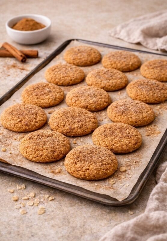 Vegane Dinkelkekse mit Zimt – Einfaches Rezept für knusprige Kekse