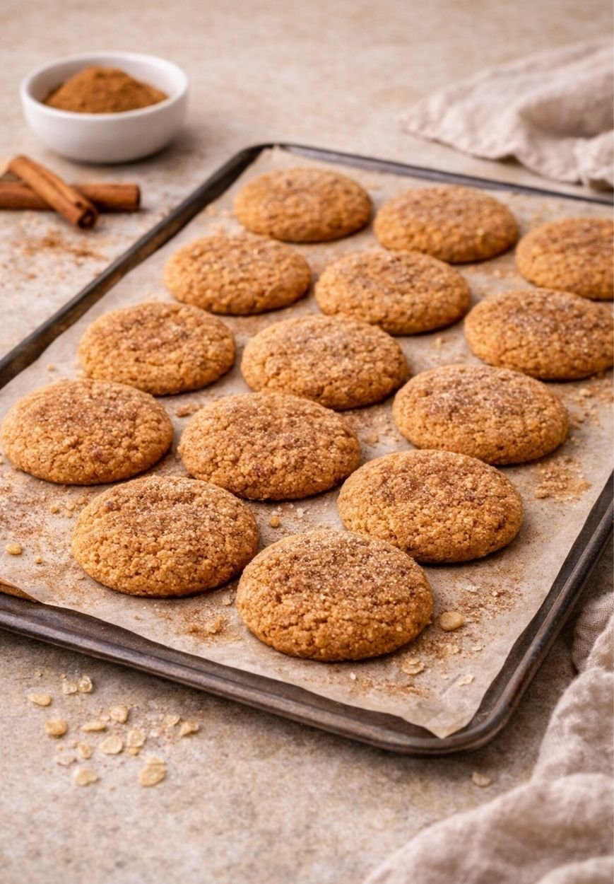 Vegane Dinkelkekse mit Zimt – Einfaches Rezept für knusprige Kekse