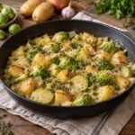 Cremige Rosenkohl-Kartoffel-Pfanne – einfach & herzhaft