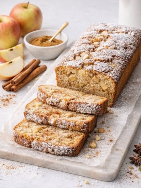 Veganer Apfel-Zimt-Kuchen – saftig, fluffig und einfach gebacken