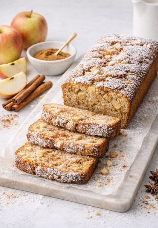 Veganer Apfel-Zimt-Kuchen – saftig, fluffig und einfach gebacken