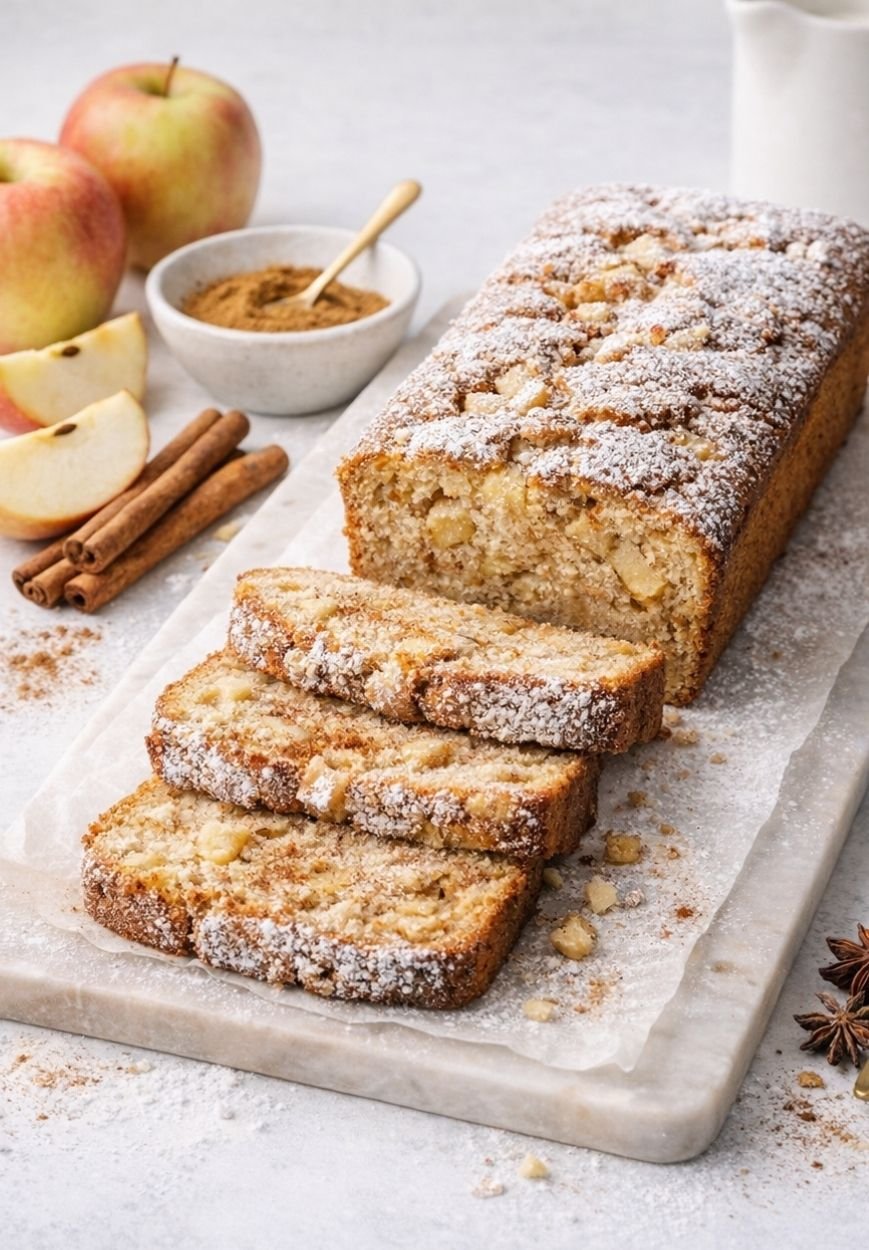 Veganer Apfel-Zimt-Kuchen – saftig, fluffig und einfach gebacken