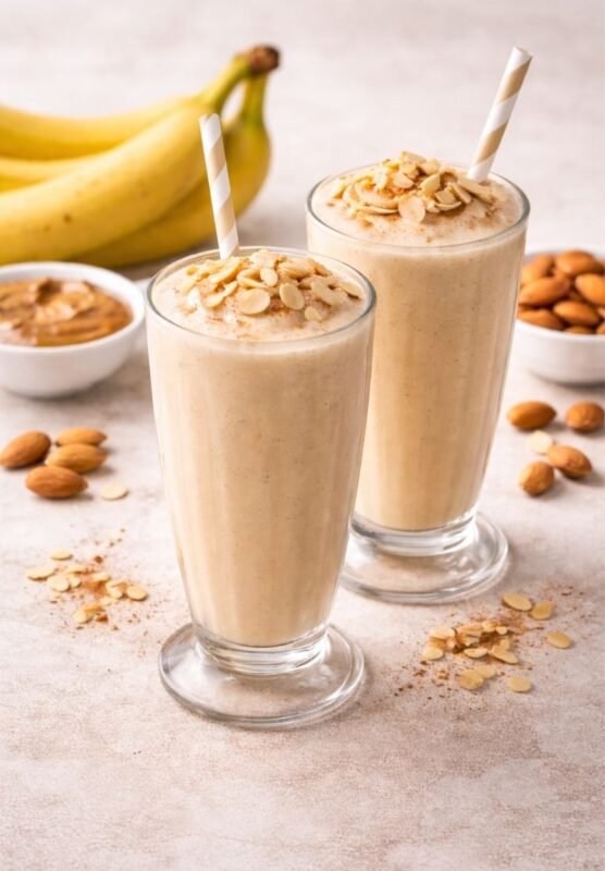 Bananen-Mandel-Milchshake