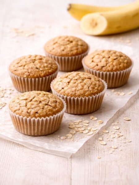 Hafer-Muffins ohne Zucker