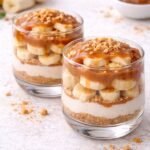 Banoffee-Dessert – vegan im Glas und einfach ohne Backen