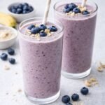 Heidelbeer-Vanille-Creme-Smoothie – vegan, fruchtig und besonders cremig