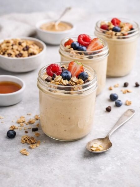 Erdnussbutter-Creme im Glas