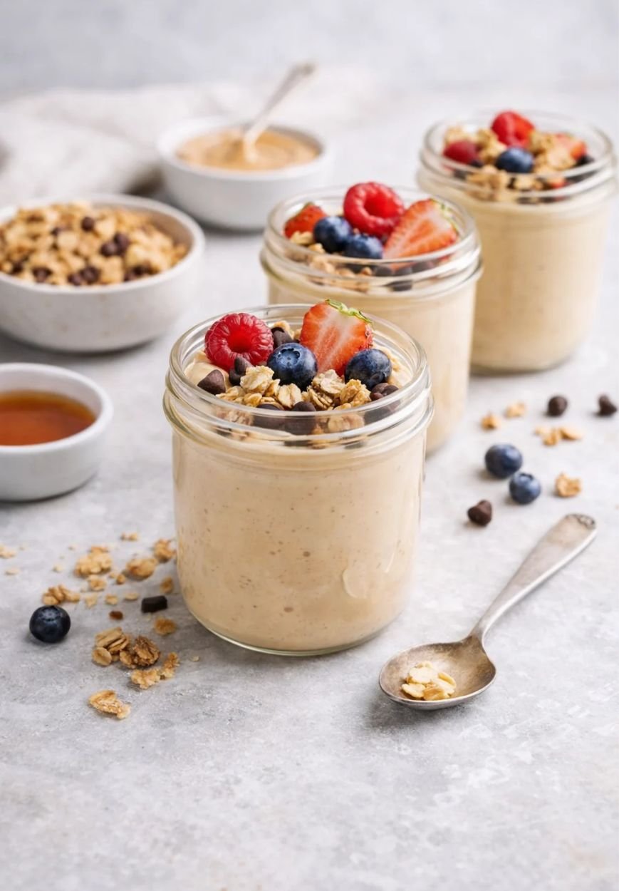 Erdnussbutter-Creme im Glas