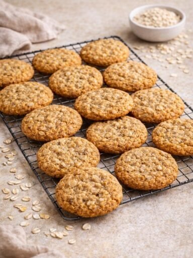 Vegane Haferkekse – knusprig, einfach und ohne Ei