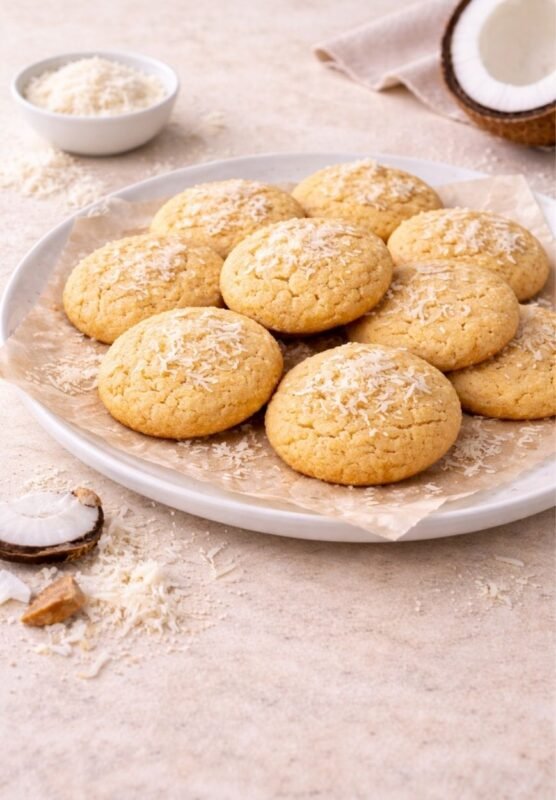 Vegane Kokoskekse – Einfaches Rezept für knusprige Kokoskekse