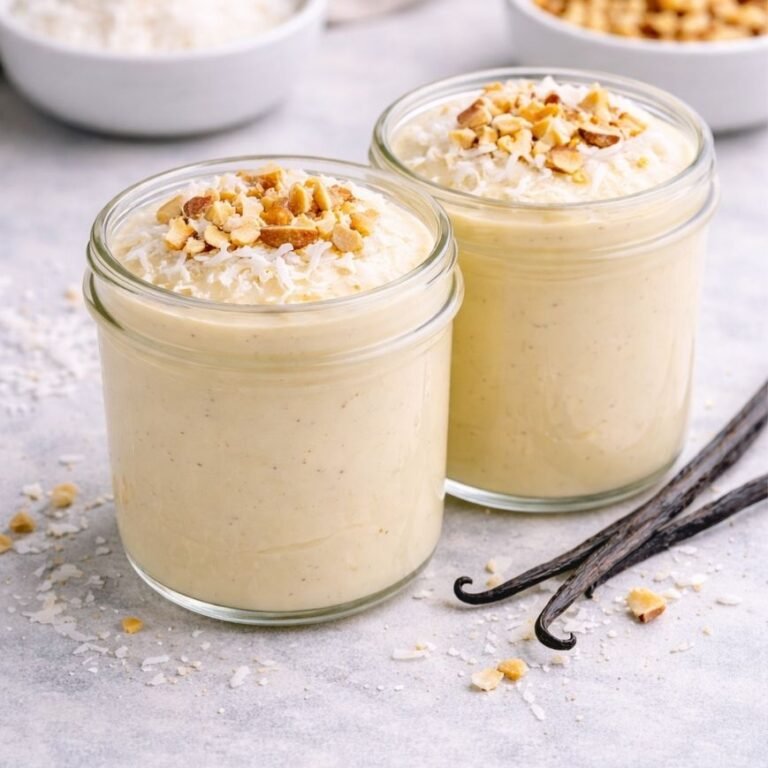 Vanille-Kokos-Pudding