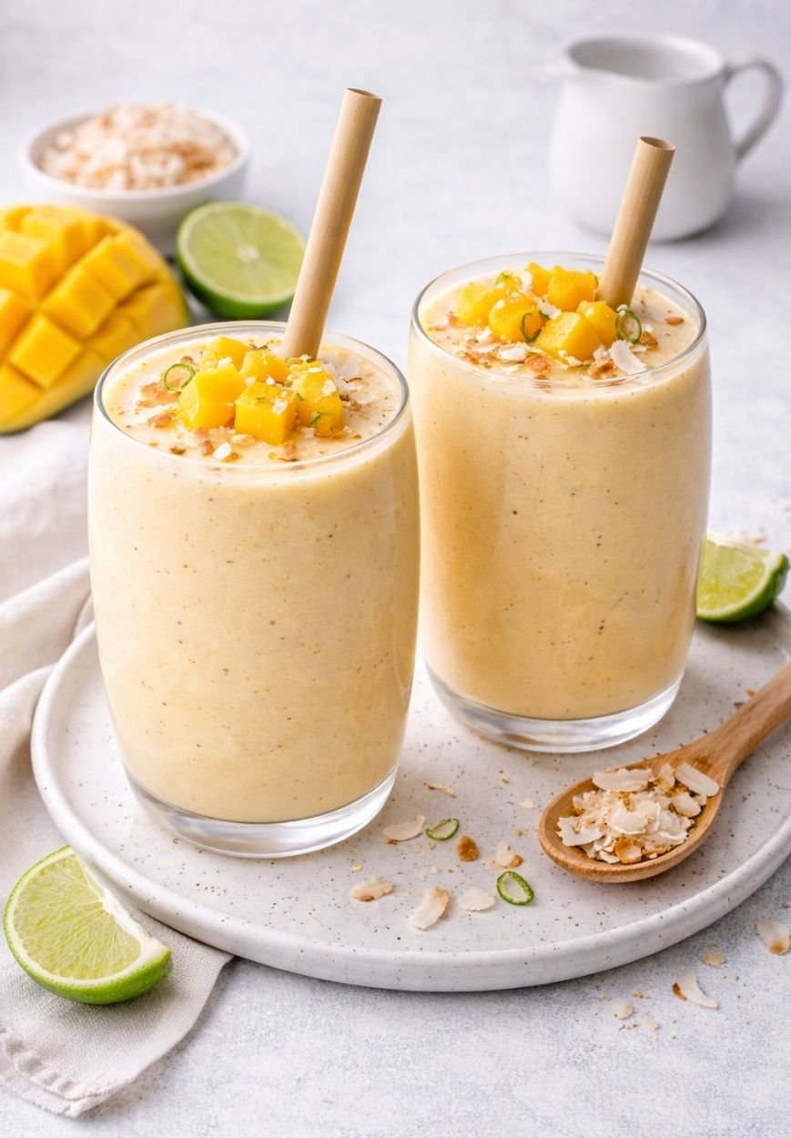 Mango-Kokos-Creme-Smoothie
