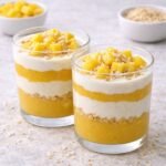 Mango-Kokos-Parfait – veganes Dessert im Glas, fruchtig und cremig