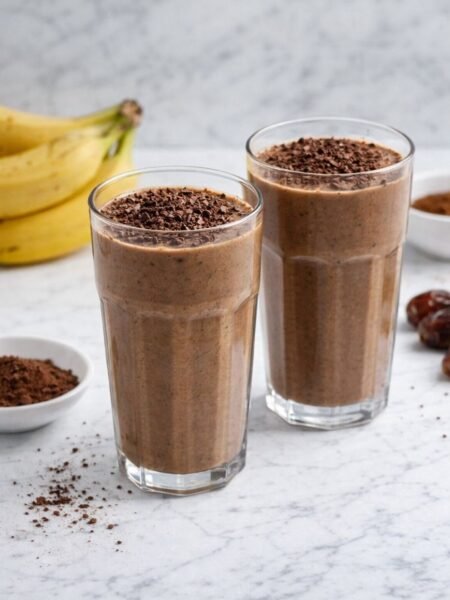 Schoko-Bananen-Dessert-Smoothie