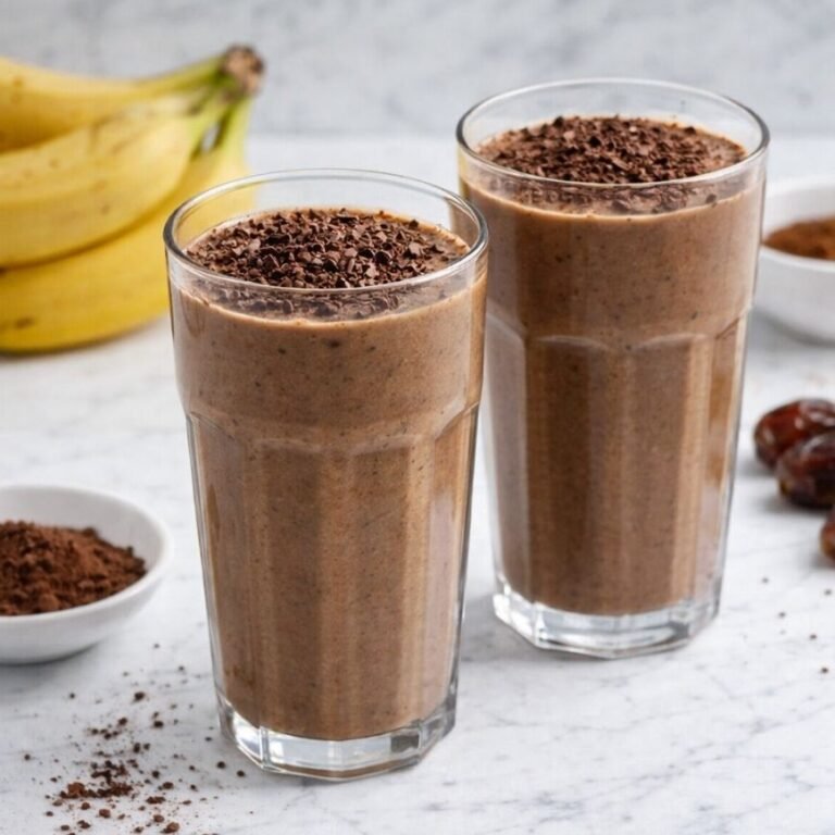 Schoko-Bananen-Dessert-Smoothie