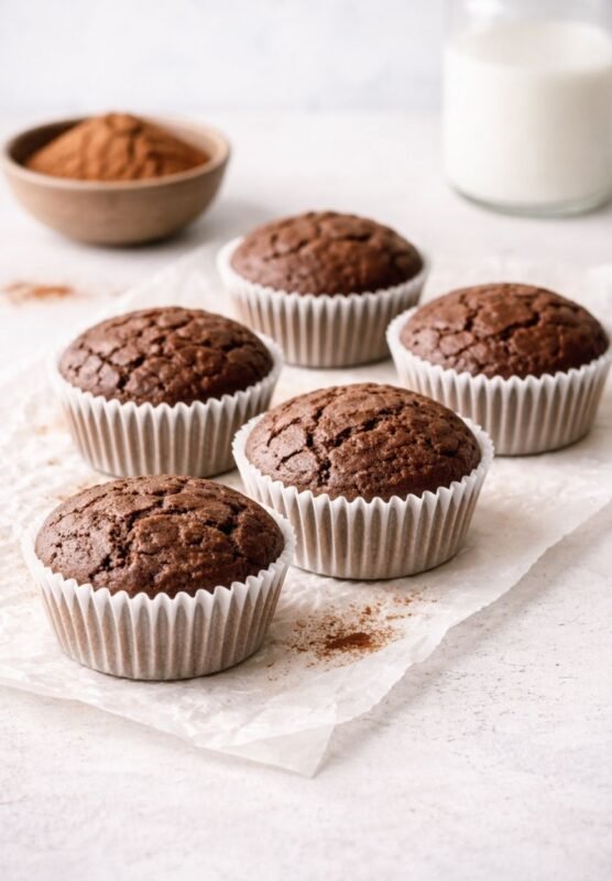 vegane Schoko-Muffins